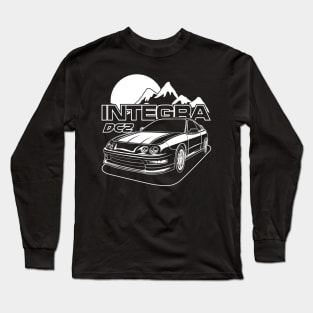 INTEGRA DC2 (White Print) Long Sleeve T-Shirt